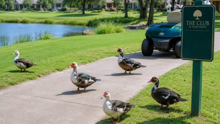 Houston-Area Golf Course Says Hundreds of Invasive Ducks Have Taken Over the Property