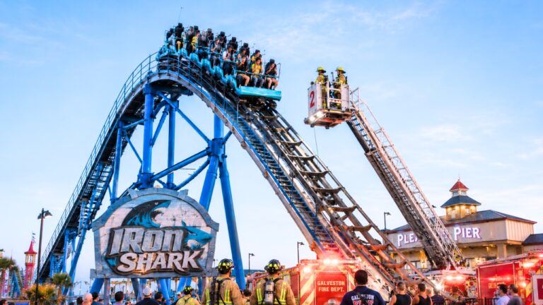 Texas Students Spent Hours Trapped 100 Feet in the Air After Roller Coaster Stopped at Pleasure Pier
