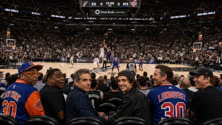Hollywood Knicks Fans Turn San Antonio Into a Celebrity Scene for NBA Finals Game 1
