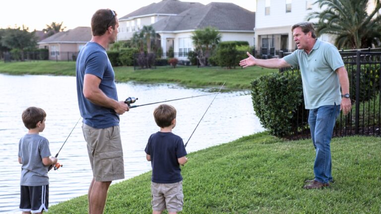 Neighbor Confronted a Dad for Fishing With His Sons, Then Threatened Legal Action Over the Backyard Lake