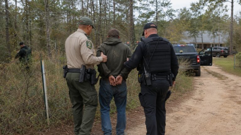 Texas Game Wardens Help Arrest Rusk County Fugitive After Trespassing Call Leads to Drugs and Gun Charges