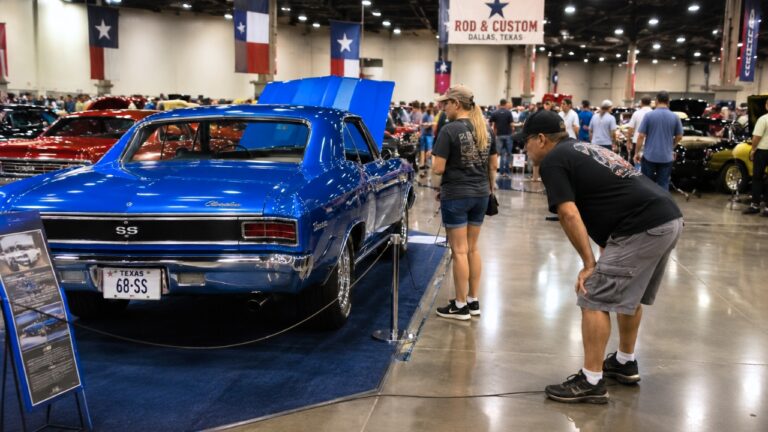 What First-Time Visitors Should Know Before Going to a Texas Car Show