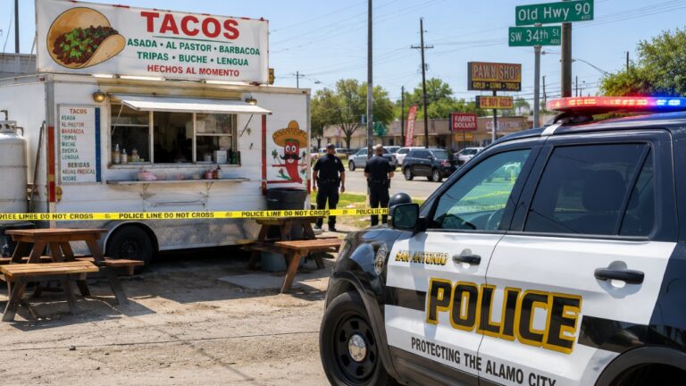 Man Shot Multiple Times Outside San Antonio Taco Truck as Suspect Flees in Pickup